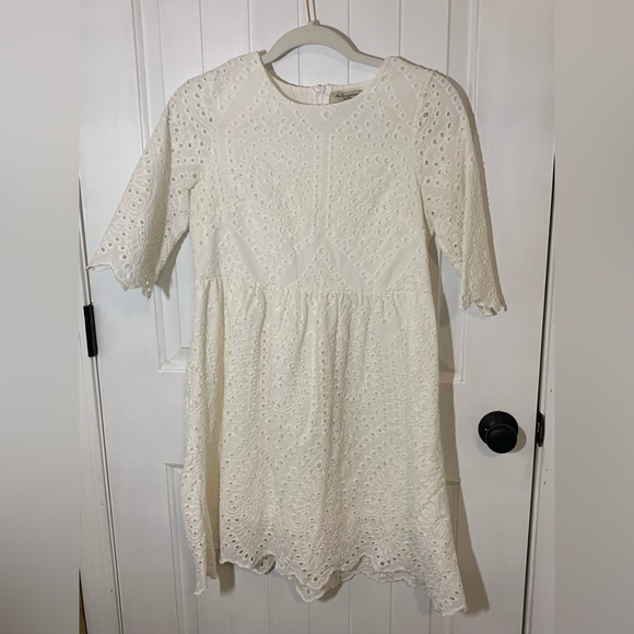 Le Ragazze Made in Italy Ayellet White Dress - Picture 1 of 5